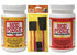 Decoupage Kit | Set 8oz Bottles of Mod Podge Waterbase Sealer/Glue/Finish (Matte + Gloss Finish) | 4pk Foam Brush Set...