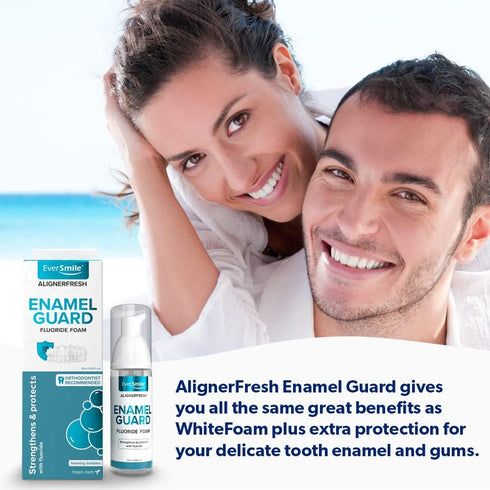 EverSmile AlignerFresh Enamel Guard Aligner Cleaner and Whitener, Aligner Cleaner Foam with Enamel Protection, Strengthens and Protects Teeth, Cle...