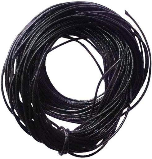 YADNESH Black Silk Thread(1 mm Thick)-Kala DHAGA- Nazar -Black String-Kalwa RAKSHA Sutra-Evil Eye Protection THREAD-30 Meters,Valentine Day Gifts ...