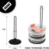 3 Pieces Tumbler Lid Organizer?Lid Organizer with Collapsible Design?Can Accommodate Up to 10 Cup Lid?Saves Kitchen Cabinet and Countertop Space ?...
