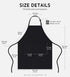 Syntus 4 Pack Chef Apron, Adjustable Bib Apron Waterdrop Resistant Professional Cooking Aprons for Men Women with 2 Pockets, Black...