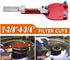 77750 Oil Filter Cutter,Aluminum Alloy Oil Filter Cutter Inspection Tool,for Filter Cutting Range 2-3/8"- 4-3/4"(Alloy Aluminum Red)...