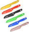Paring Knife, New Sharp and Durable Fruit Knife with Protective Cover, Suitable for Most Types of Vegetables, Fruits and Meat,6 Pieces (pink, Blue...