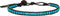 Infinityee888 Anklet Turquoise Bead 10 Inches Anklet Bracelet Woven with Leather Cord Handmade Hippie Bohemian Unisex Style Gift Idea for Men and ...