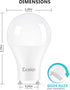 GU24 Dusk to Dawn Outdoor Light Bulbs,Light Sensor A19 LED Bulbs,Photocell Sensor, Automatic On/Off for Indoor/Outdoor Security Lighting,10-Watt(9...