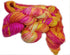 100% Recycled and Hand-Dyed Silk Roving Worsted Yarn, Luxurious & Soft Silk Roving | Ideal for Knitting, Crocheting, Crafting | Smooth Texture & f...