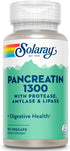 SOLARAY Pancreatin Supplement, 1300 mg, 90 Count...