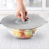HIC Kitchen Cooking and Storage Lids, High-Heat Silicone, Set of 3...