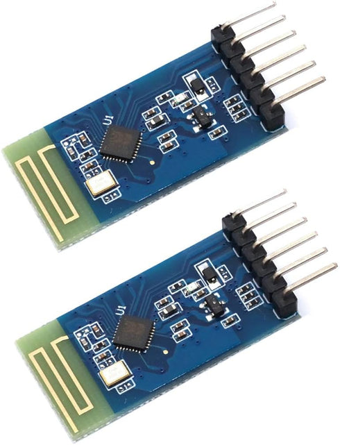 HiLetgo 2pcs JDY-33 Bluetooth Module SPP3.0+BLE4.2 Dual Mode SPP SPP-C Bluetooth Compatible to HC-05 HC-06 JDY-31 JDY-30 Slave Bluetooth 3.0 (PIN)...
