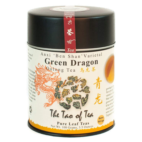 The Tao of Tea, Green Dragon Oolong Tea, Loose Leaf, 3.5 Ounce Tin...