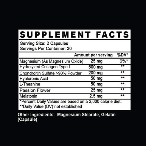 Angry Supplements Bedtime Beauty, Collagen Infused Night Time Sleep Aid, All Natural Pills with L-Theanine, Melatonin, Magnesium & Hyaluronic Acid...