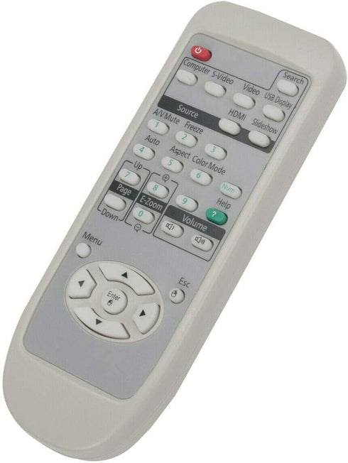 AIDITIYMI Remote Control for Epson EB-W6 EX70 PowerLite W6 PowerLite Home Cinema 700 V11h285620 Multimedia Projector Remote...