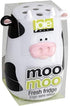 Joie Moo Moo Fresh Fridge Deodorizer, Reusable Baking Soda Holder, Compact Odor Absorber and Smell Eliminator for Refrigerator or Freezer, Cute Ki...