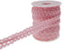 One Roll 16 Yards 3/4'' Picot Edge Stretch Lace, Frilly Edges Elastic Webbing,Lace for Headbands (Pink)...
