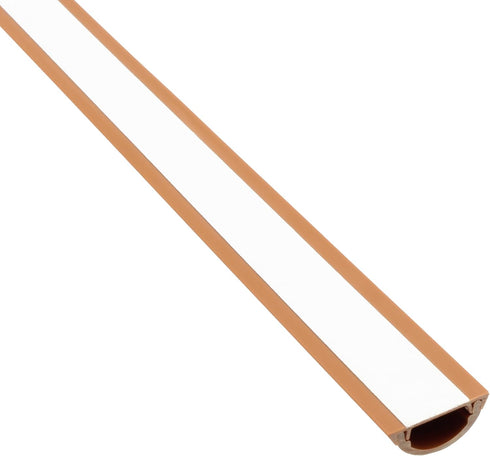 Electriduct Cable Shield Floor Cord Cover CSX-1.5 PVC Wire Protector 58 Inch - Wood Grain...
