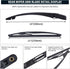 Rear Wiper Arm Blade, Replacement for 2005-2009 Dodge Magnum, Nitro, Chrysler 300C - MIKKUPPA Back Windshield Wiper Assembly Replacement...