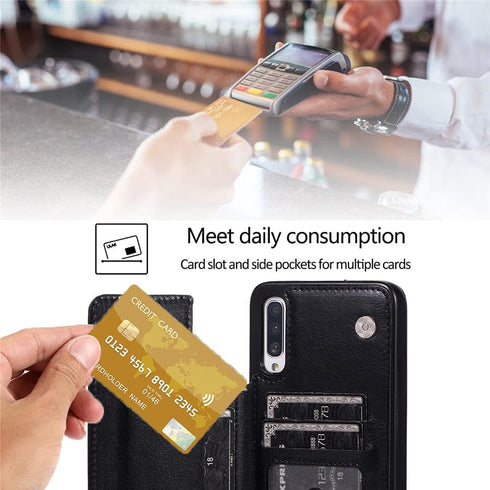 NKECXKJ Design for Samsung Galaxy A50/A30s/A50s Wallet Case,PU Leather Phone Cases with Screen Protector Card Holder,Stand Shockproof Flip Protect...