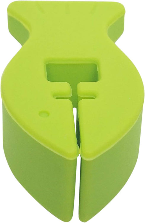 Set of 3 Clip-on Spoon Rests Clip Anti-Slip ladle Holder Handle Rest Utensils Keeper Heat Resistance Silicone for Kitchen Restaurant...