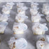 RomanticBaking 50pcs Clear Single Chocolate Covered Ore Cookies Macaron Box for Wedding Favors Baby Shower 2.17"×2.17"×1.38" Inch Party Favor Box ...