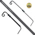 Roamwild PestOff Large Bird Feeder Adjustable Hanging Bracket Hook Hanger for Outdoors (Wall Bracket)...