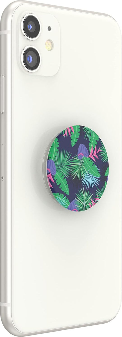 PopSockets Phone Grip with Expanding Kickstand, Plant Pattern PopGrip - Miami Nights...