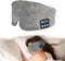 Soft Sleep Eye Mask Bluetooth Headphones Adjustable Sleep Headband Headphones for Sleeping Meditation Insomnia, Wireless Music Eye Cover Earbuds f...