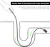 Flexible Drain Brush, 66 Inch Long Double Ended Hose Pipe Cleaners and 58 Inch Tube Cleaning Brush and 2 Pack 8 Inch Straw Cleaner Brush...