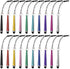 homEdge Mini Stylus Pen Set of 20 Pack, Universal Capacitive Stylus with 3.5 mm Jack Compatible with All Device with Capacitive Touch Screen – 10 ...