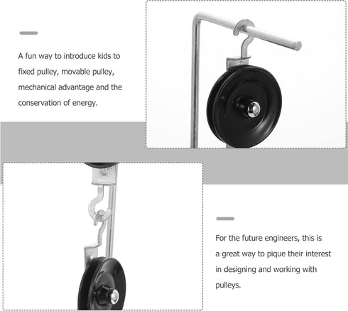 ULTECHNOVO Pulley Block Physics Experiments Physics Lab Science Kits for Students Physics Experiment Lab...