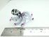 Octopus Miniature Figurines Animals Hand Blown Color Glass Art Collectible Gift Decorate 3.5" (Black Purple)...