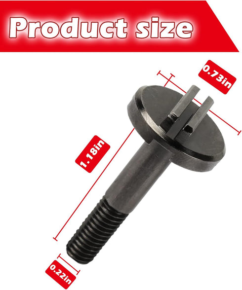 Blade Backing Pad Screw Fits For Milwaukee M18 Multi-Tool (06-75-0025-1 PACK)...