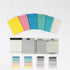 900 Sheets Transparent Sticky Notes, 3.74 x 2.75 in Waterproof Translucent Sticky Notes Pad Colorful See Through Memo Message Reminder with Self A...