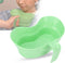 Emesis Basin,Arc Design Bed Mouthwash Cup,Brush Patient Mouthwash Basin Teeth with Wide Mouth,Oral Care Brush Teeth Plastic Vomit Basin Cup,for El...