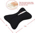 Tianmei 2 Pcs Plain Color Memory Foam Car Headrest Vehicle Seat Neck Rest Support Pillow Relief Pad (JYM–Pure Black)...