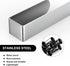 HUFEEOH 2 Pack Adhesive Hand towel holder, Sticky Towel Bar Towel Holder Wall Mounted, Stainless Steel Kitchen Towel Holder Hand Towel Rack for Ba...