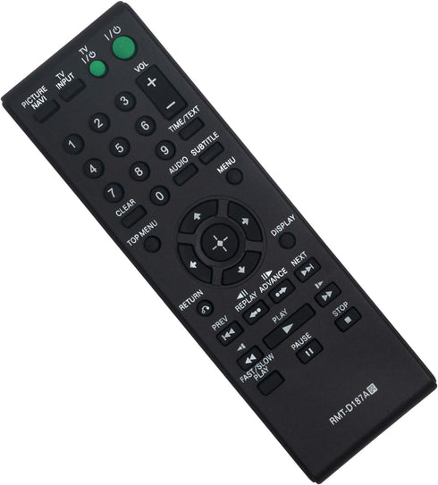 RMT-D187A Replaced Remote Control Sub RMT-D189P Fit for Sony CD Player DVP-SR500H DVP-SR401HP DVP-NS710H DVP-SR101P DVP-SR510P DVP-SR200P...