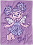 LOGOVISION Sesame Street Lightweight Baby Blanket, 30"X40", Simple Abby Unisex for Infants Girls & Boys...