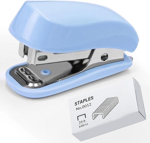 Stapler, Staples, Staple Remover, Staplers for Desk, Stapler with Staples, Mini Stapler, Staples Standard, Small Stapler, Kids Stapler, Cute Stapl...