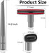 3 Packs Upholstery Tool,Crevice Tool and Dust Brush Compatible with Shark Navigator Lift-Away Vacuum Cleaner Models NV350, NV351, NV352, NV355, NV...