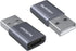 ANDAPA USB C Female to USB Male Adapter(2 Pack), C to USB Adapter for iPhone 12 13 14 15 Mini Pro Max,Airpods iPad pro,Samsung Galaxy Note 10 20 2...