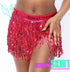 GRAEEN Sequin Tassel Belly Dance Skirt Fringe Hip Scarf Skirts for Women...