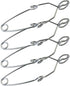 4pcs Steel Wire Test Tube Clamp 145mm Fit for 5-40mm Tube for Laboratory Experiment Testing Holder Tool...