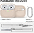 AirPods 3 Case Cover, Silicone Protective Accessories Skin with Keychain and Cleaner Kit Compatible with Apple AirPod 3rd Generation 2021 for Wome...