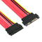 chenyang SFF-8482 Extension Cable SAS 29Pin SFF-8482 Male to SFF-8482 Female Hard Disk Drive Extension Cable 0.5m...