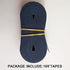 Wetsuit Repair Tape Iron-On Seam Sealing Waterproof Patch for Neoprene (Black, 5M)...
