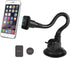 Macally Windshield Phone Mount for Car Magnetic - Suction Cup Window Mount Phone Holder with 8" Long Gooseneck Arm & Super Strong Magnet Mount for...