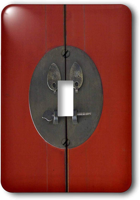 3dRose lsp_7980_1 Oriental Lock Single Toggle Switch, Multicolor...
