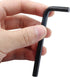6mm Hex Key Wrench, Allen key Wrench, 10Pcs L Shaped Wrench, Hex Key Hexagon Head Replacement, Small Hex Wrench for Repairing Bike, Furniture(Blac...