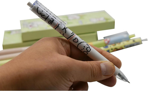 12PCS Novelty Dog Gel Pens Cartoon Puppy Pens Retractable Animal Pen Black Ink For School Supplies Office Party Birthday...