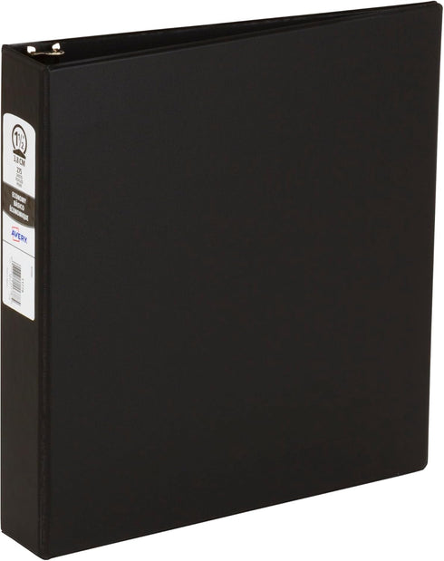 Avery Economy 3 Ring Binder, 1.5" Round Rings, Color (Black, Pacific Blue) Will Vary, 1 Binder (11778)...
